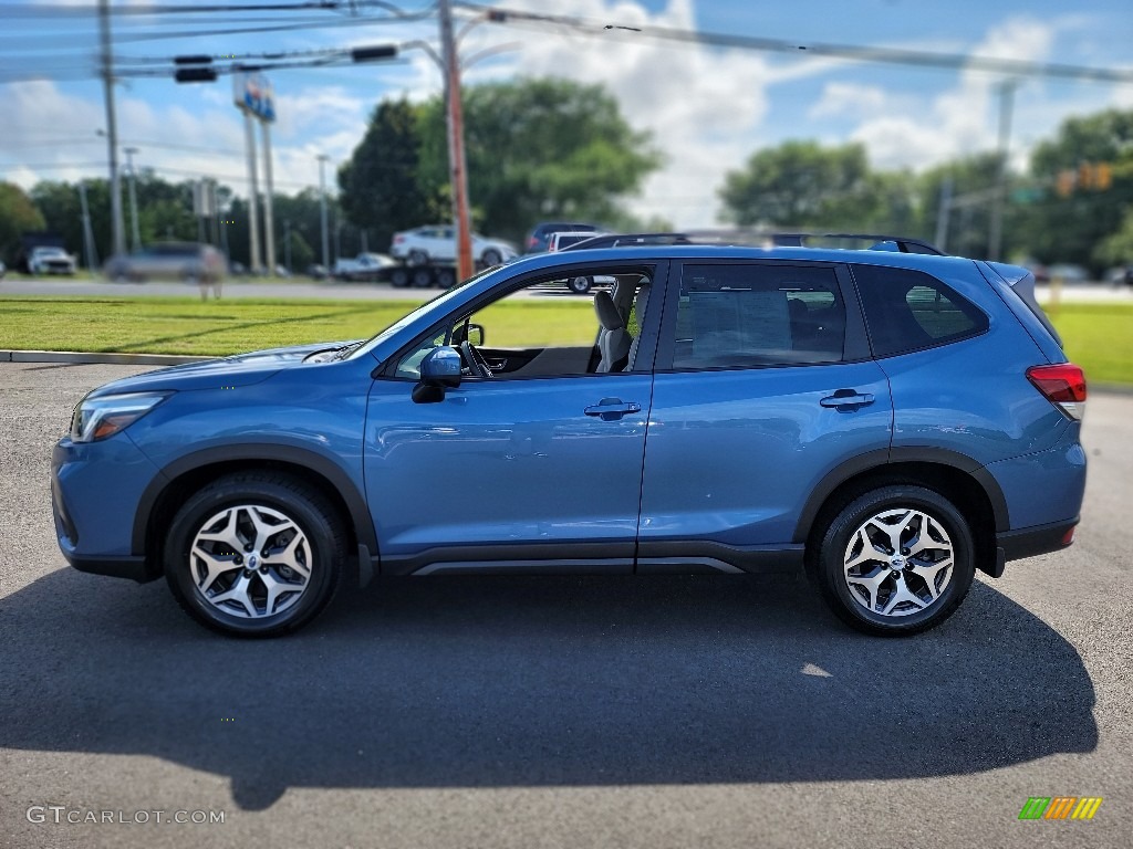 2020 Forester 2.5i Premium - Horizon Blue Pearl / Gray photo #12