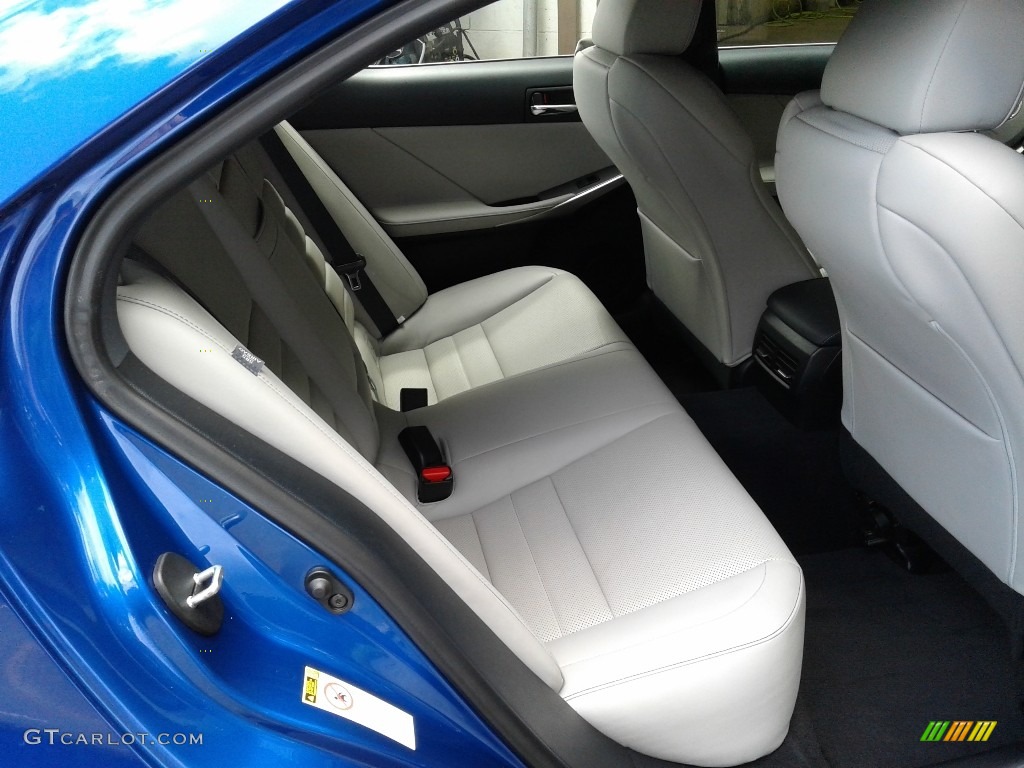 2016 Lexus IS 350 F Sport Rear Seat Photo #142700243