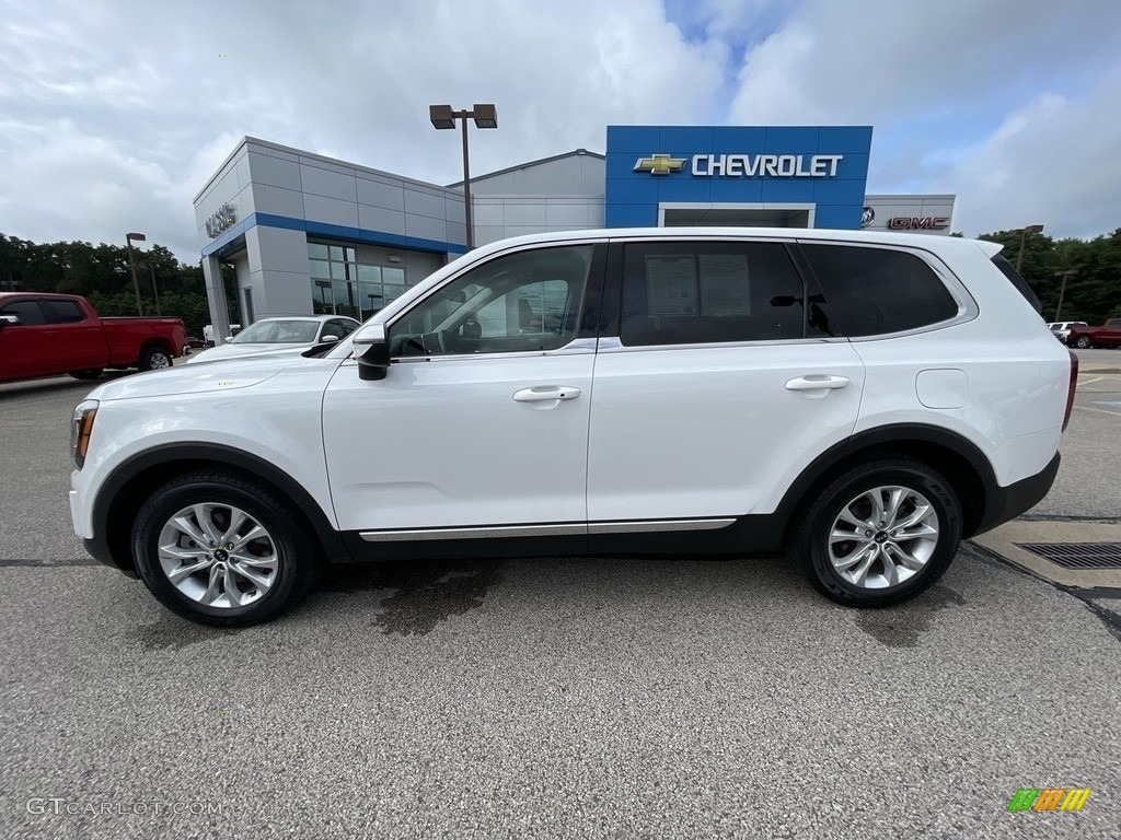 2020 Telluride LX AWD - Snow White Pearl / Black photo #2