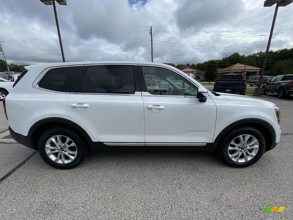 2020 Telluride LX AWD - Snow White Pearl / Black photo #3