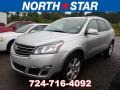 Silver Ice Metallic 2017 Chevrolet Traverse LT AWD