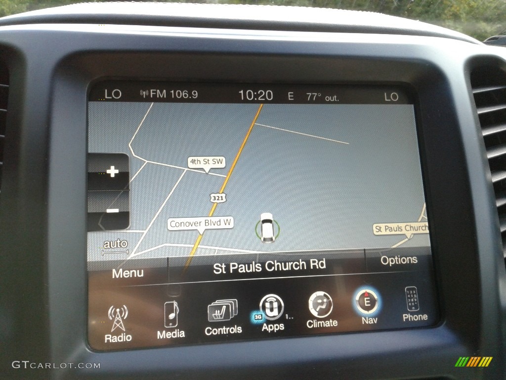 2017 Jeep Cherokee Overland 4x4 Navigation Photos