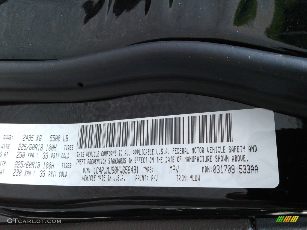 2017 Jeep Cherokee Overland 4x4 PXJ Photo #142701518