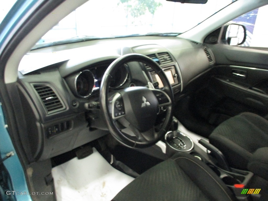 2014 Outlander Sport SE AWD - Laguna Blue Metallic / Black photo #25