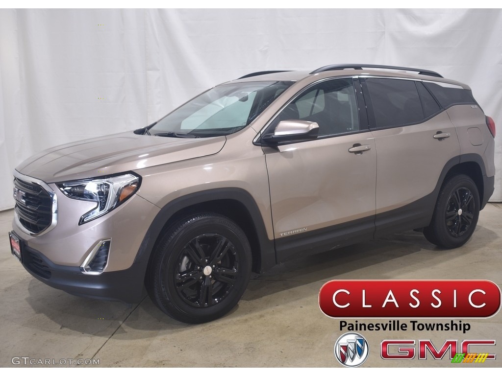 2018 Terrain SLE AWD - Coppertino Metallic / ­Jet Black photo #1