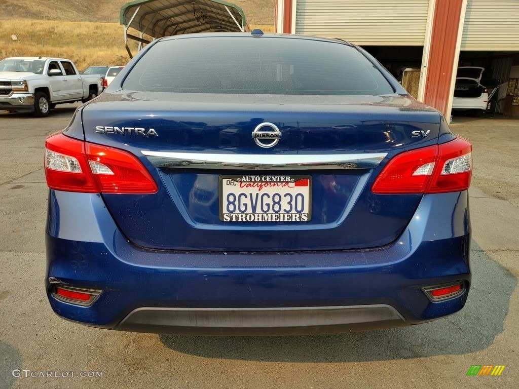 2019 Sentra SV - Deep Blue Pearl / Charcoal photo #5