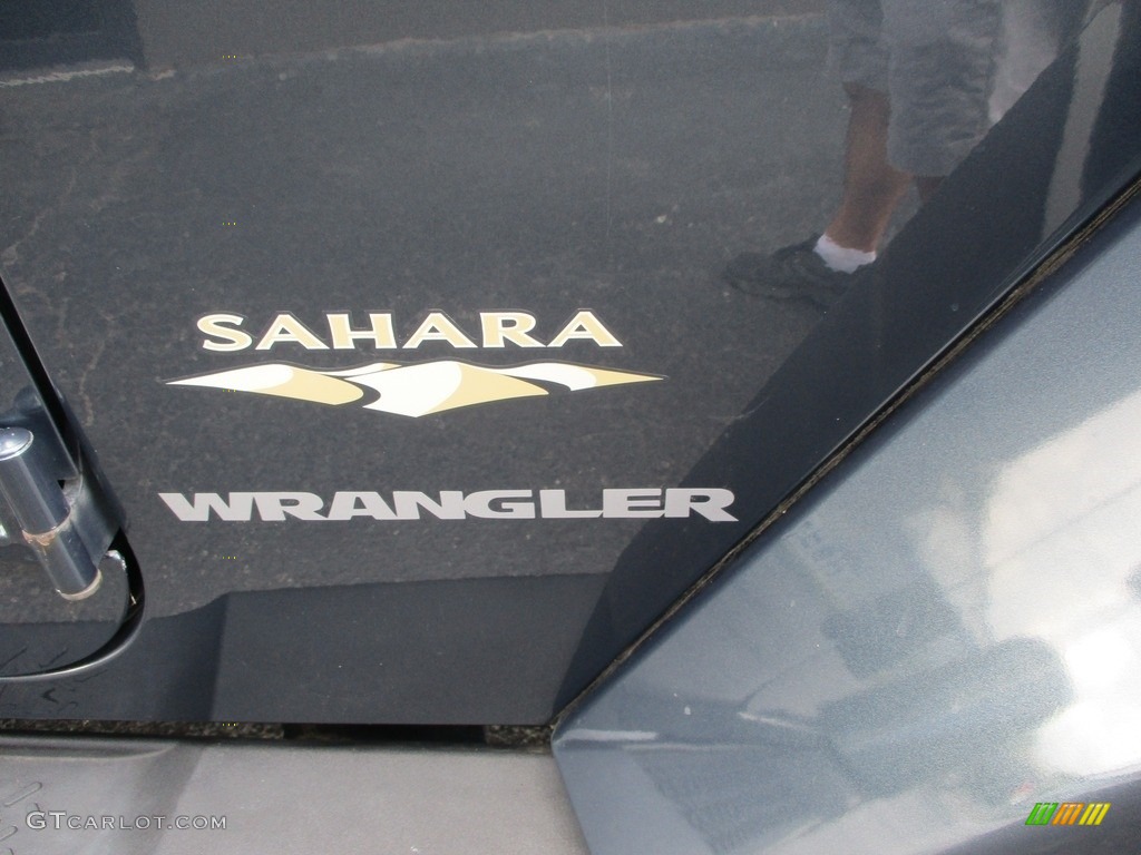 2008 Wrangler Sahara 4x4 - Steel Blue Metallic / Dark Slate Gray/Medium Slate Gray photo #23