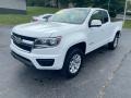 2015 Summit White Chevrolet Colorado LT Extended Cab  photo #2