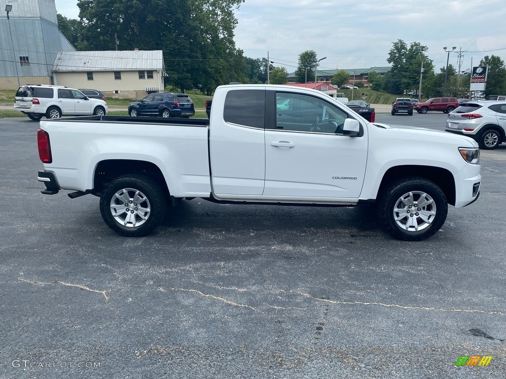 Summit White 2015 Chevrolet Colorado LT Extended Cab Exterior Photo #142704872