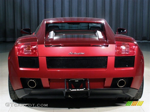 2008 Gallardo Coupe E-Gear - Rosso Leto / Black photo #16