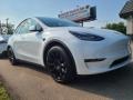 Pearl White Multi-Coat - Model Y Long Range AWD Photo No. 1