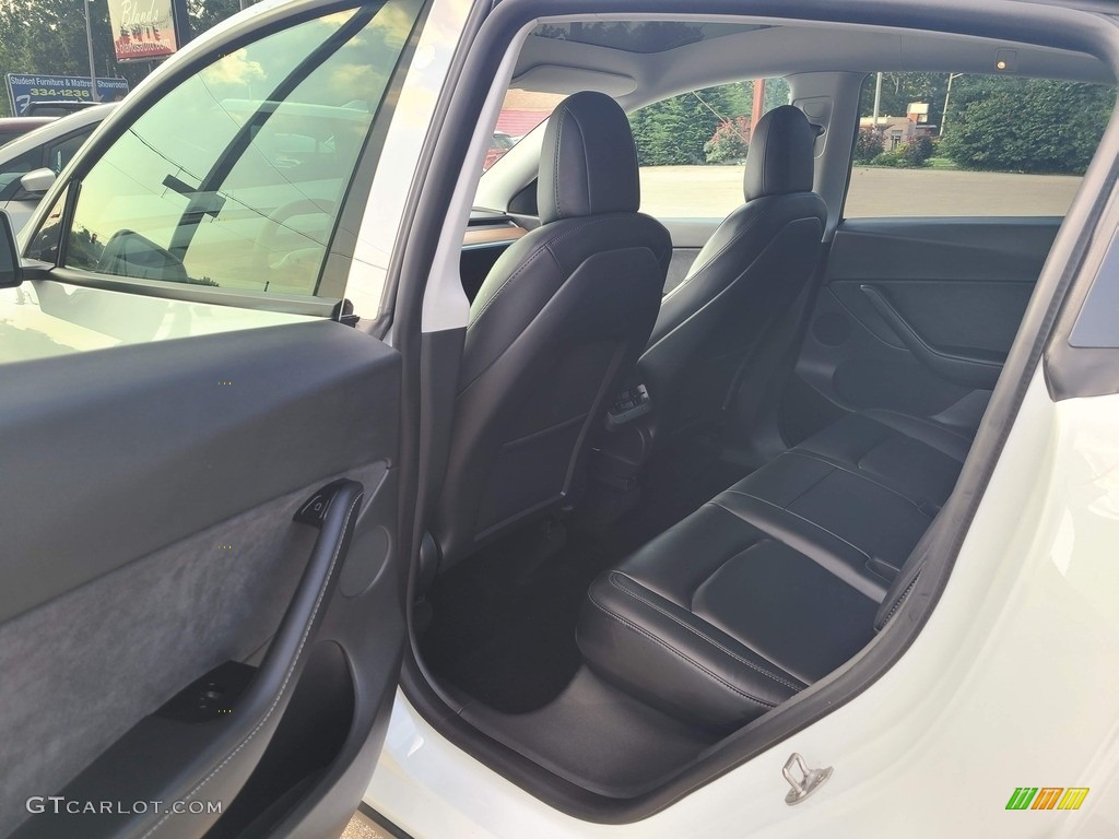 2021 Tesla Model Y Long Range AWD Rear Seat Photo #142706543