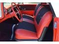 Red/Black 1957 Chevrolet Nomad Station Wagon Interior Color