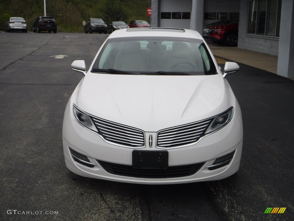 2013 MKZ 3.7L V6 AWD - White Platinum / Light Dune photo #5