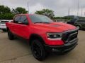 2021 Flame Red Ram 1500 Rebel Crew Cab 4x4  photo #3