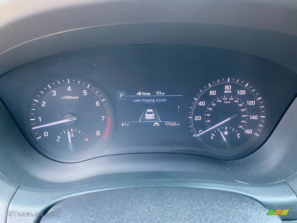 2019 Genesis G80 AWD - Santiago Silver / Black photo #15