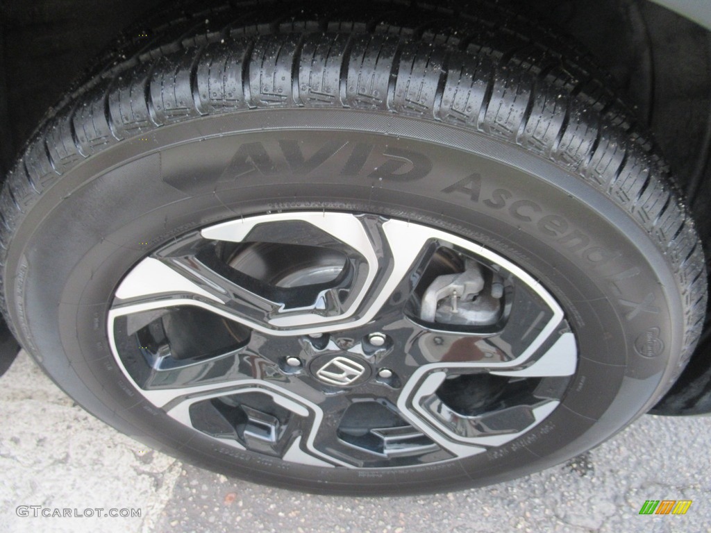 2019 CR-V Touring - Basque Red Pearl II / Gray photo #7