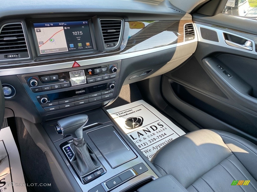 2019 Genesis G80 AWD - Santiago Silver / Black photo #21