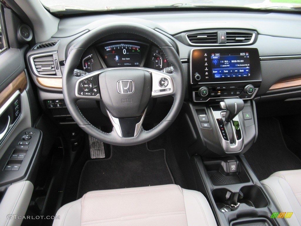 2019 CR-V Touring - Basque Red Pearl II / Gray photo #15