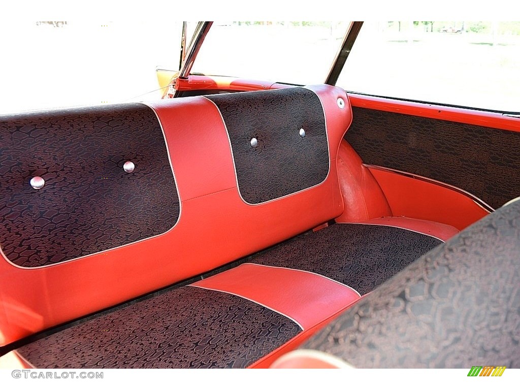 1957 Chevrolet Nomad Station Wagon Interior Color Photos