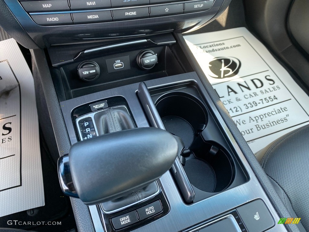 2019 Genesis G80 AWD - Santiago Silver / Black photo #30