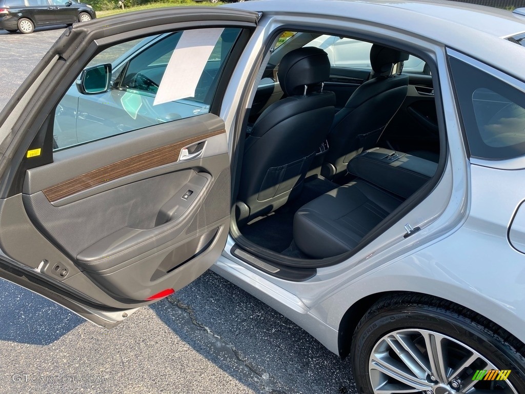 2019 Genesis G80 AWD - Santiago Silver / Black photo #35