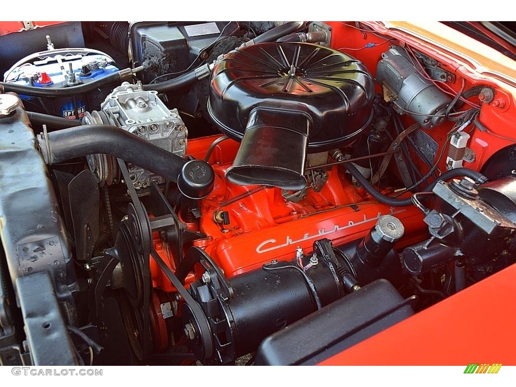 1957 Chevrolet Nomad Station Wagon Engine Photos