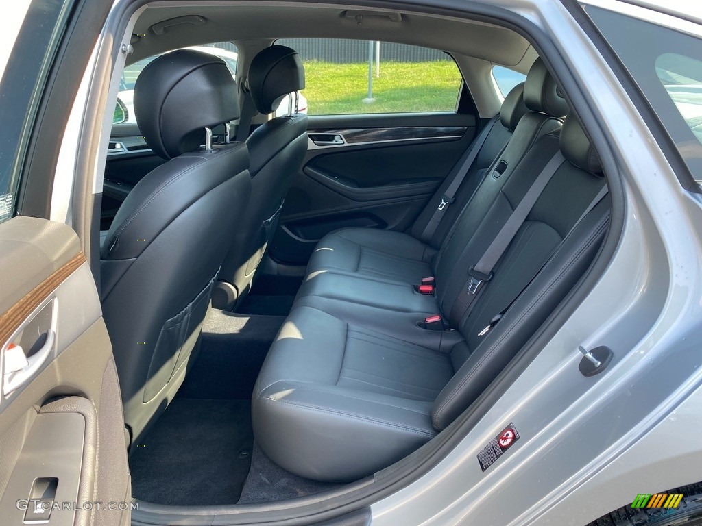 2019 Genesis G80 AWD - Santiago Silver / Black photo #41