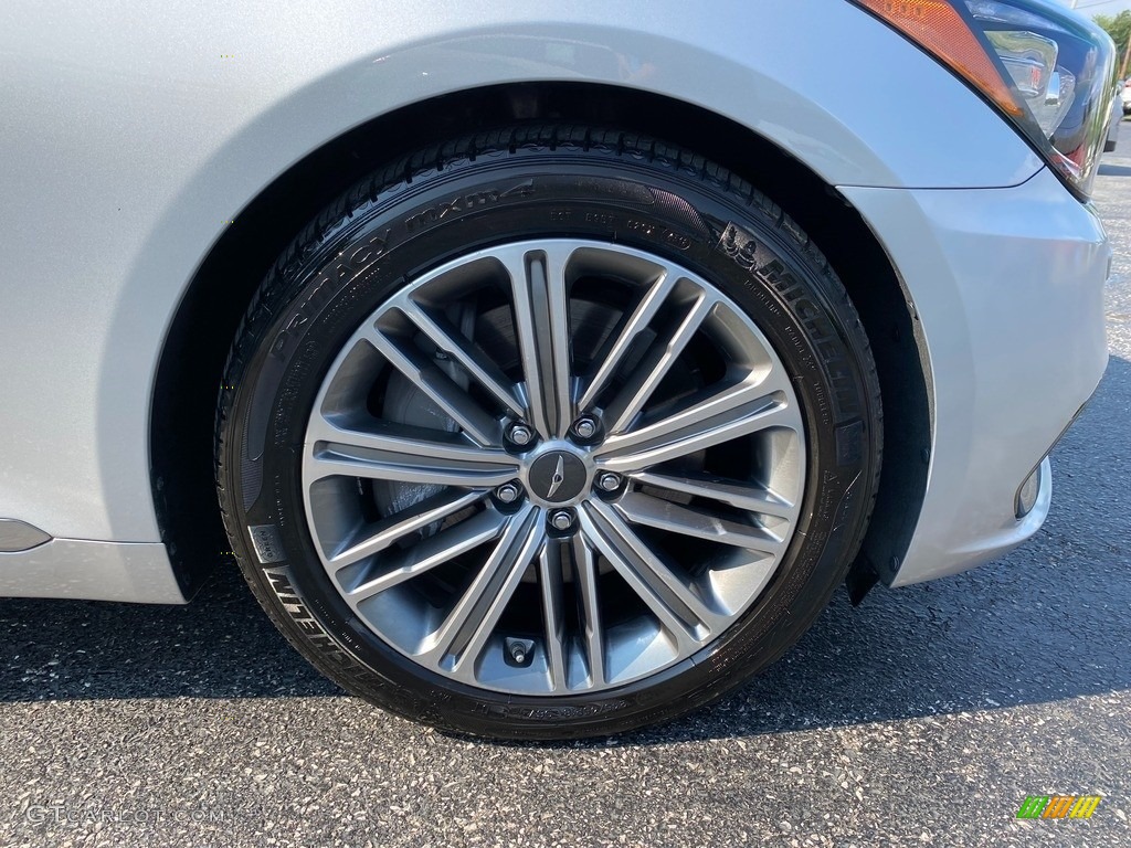2019 Genesis G80 AWD - Santiago Silver / Black photo #43