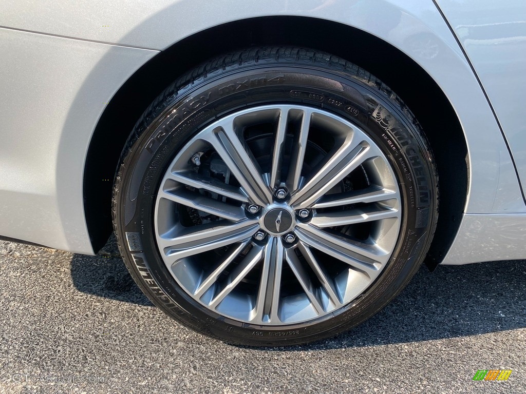 2019 Genesis G80 AWD - Santiago Silver / Black photo #44