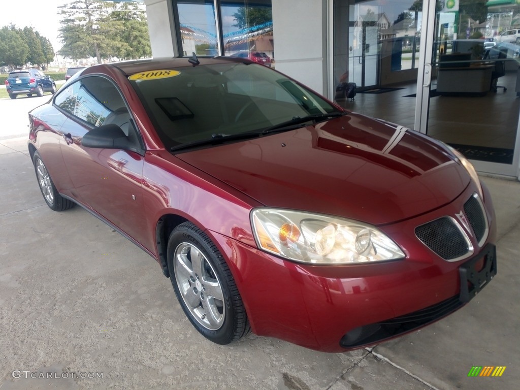 2008 G6 GT Coupe - Performance Red Metallic / Ebony Black photo #2