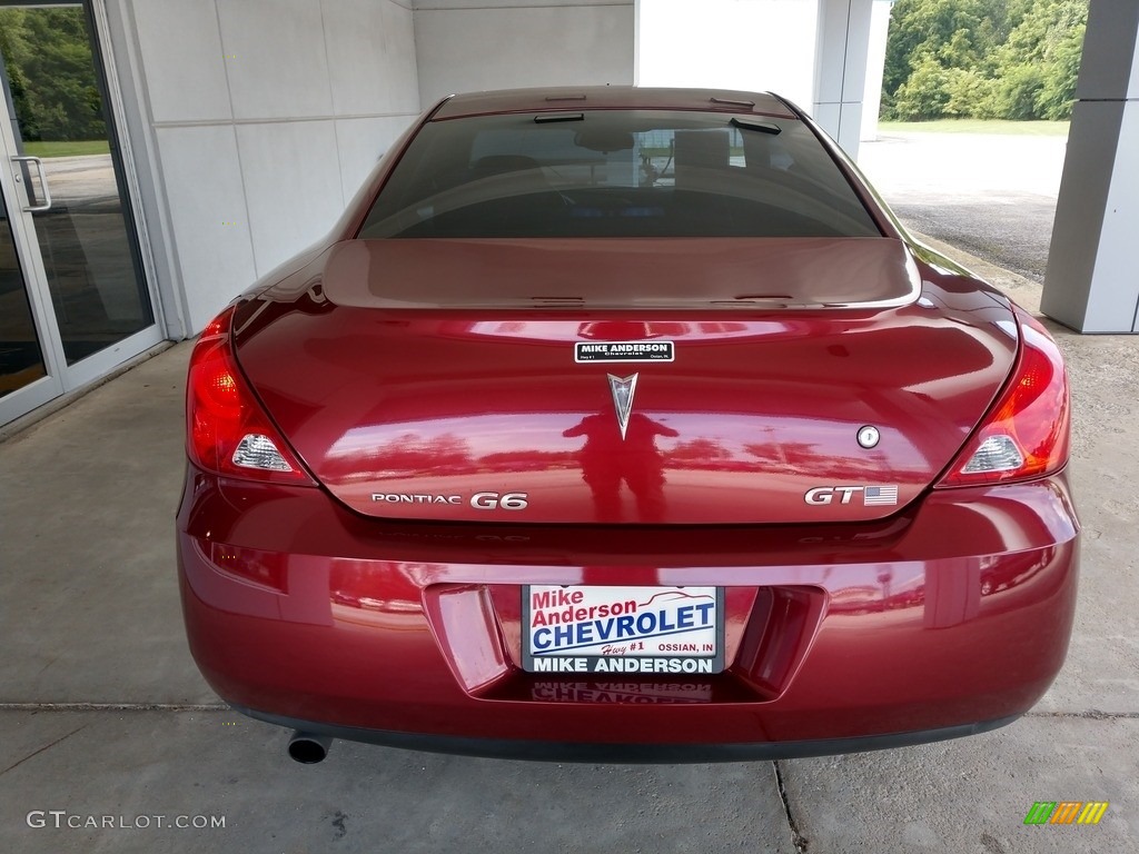 2008 G6 GT Coupe - Performance Red Metallic / Ebony Black photo #5