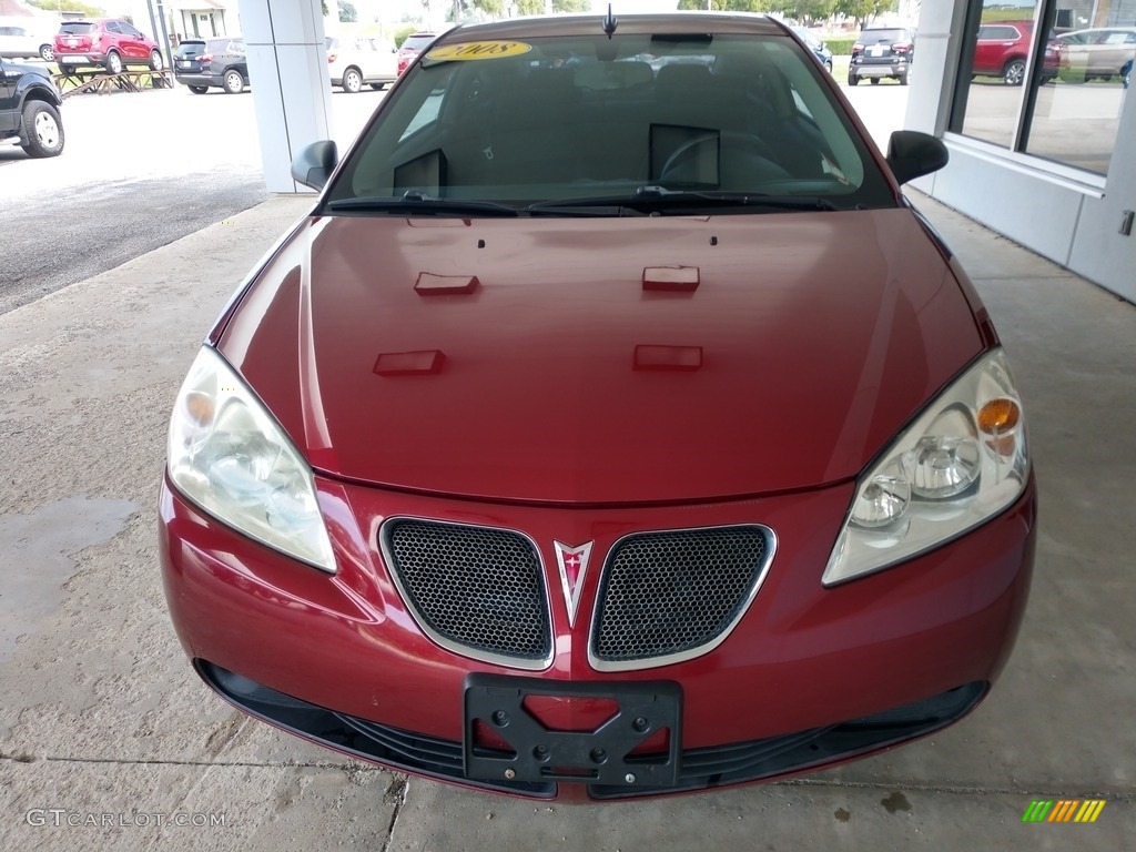 2008 G6 GT Coupe - Performance Red Metallic / Ebony Black photo #9