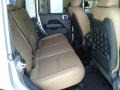 2021 Jeep Wrangler Unlimited Dark Saddle/Black Interior Rear Seat Photo