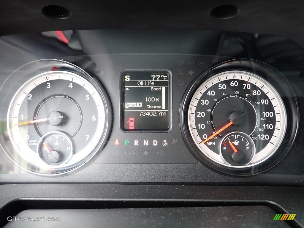 2016 Ram 2500 SLT Regular Cab 4x4 Gauges Photo #142709801