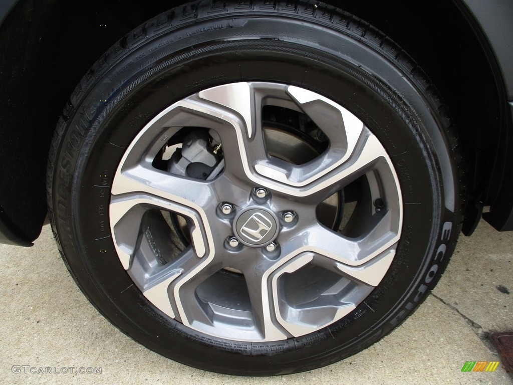2018 CR-V EX-L AWD - Dark Olive Metallic / Black photo #6