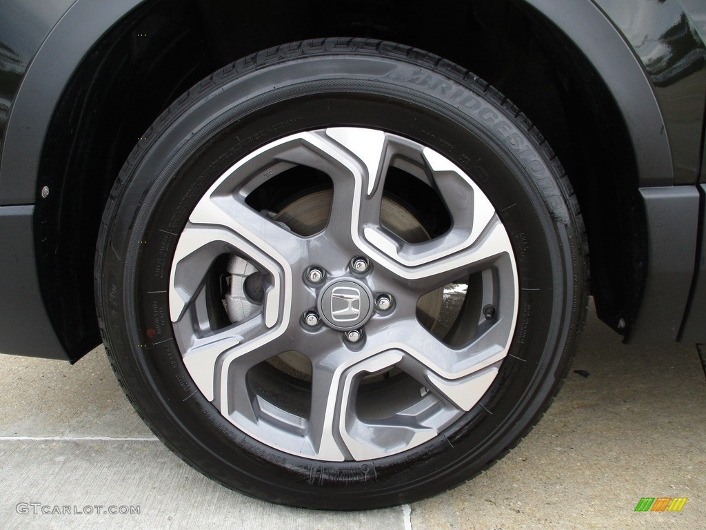 2018 CR-V EX-L AWD - Dark Olive Metallic / Black photo #9