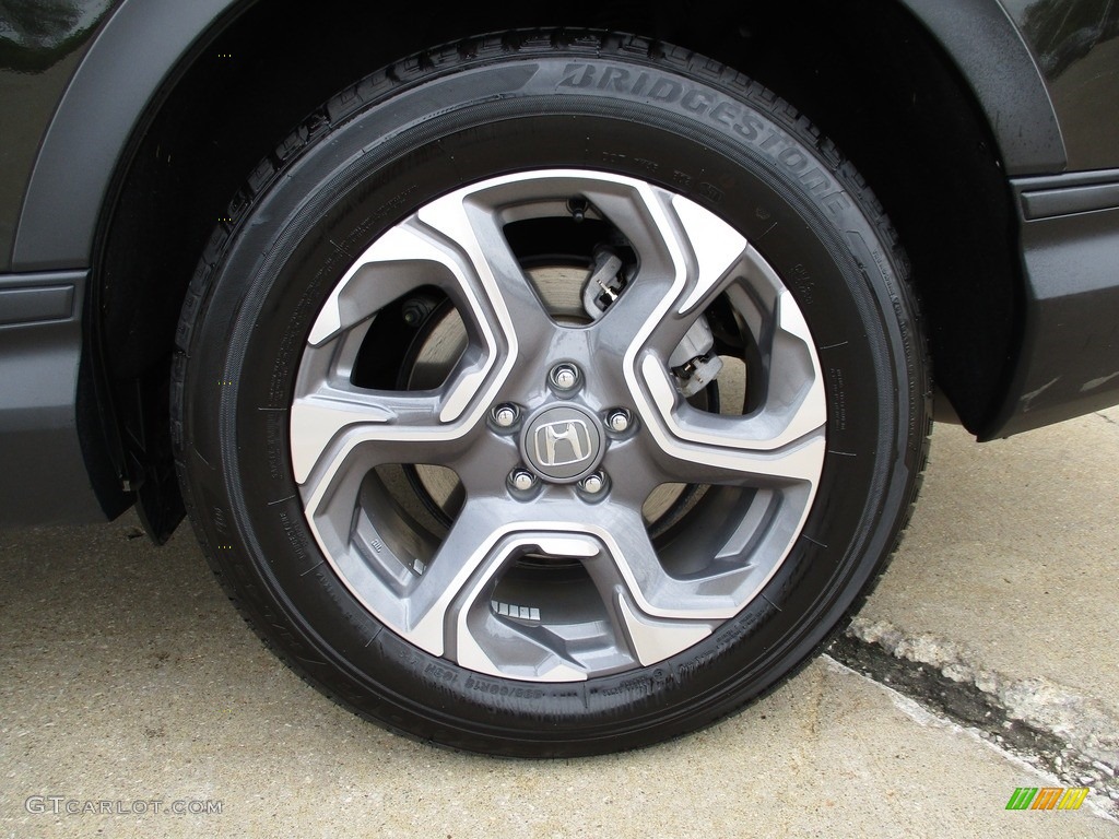 2018 CR-V EX-L AWD - Dark Olive Metallic / Black photo #10