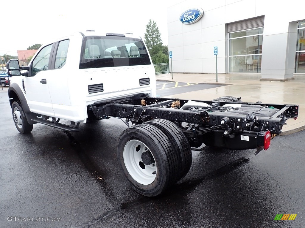 Oxford White 2022 Ford F550 Super Duty XL Regular Cab 4x4 Chassis Exterior Photo #142710834