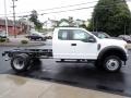 Oxford White 2022 Ford F550 Super Duty XL Regular Cab 4x4 Chassis Exterior