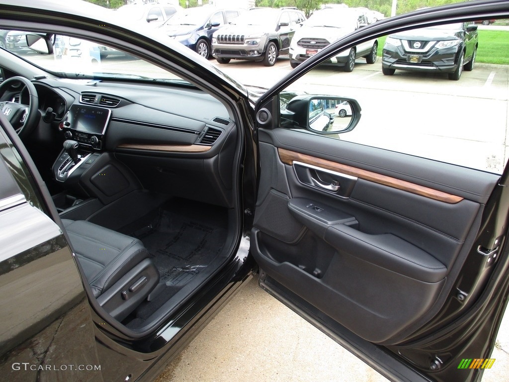 2018 CR-V EX-L AWD - Dark Olive Metallic / Black photo #15
