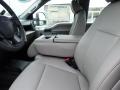 2022 Ford F550 Super Duty Medium Earth Gray Interior Front Seat Photo