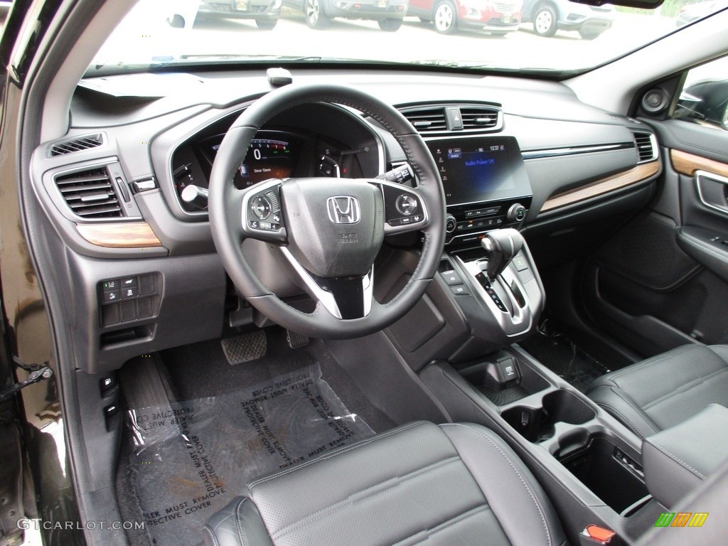 2018 CR-V EX-L AWD - Dark Olive Metallic / Black photo #26
