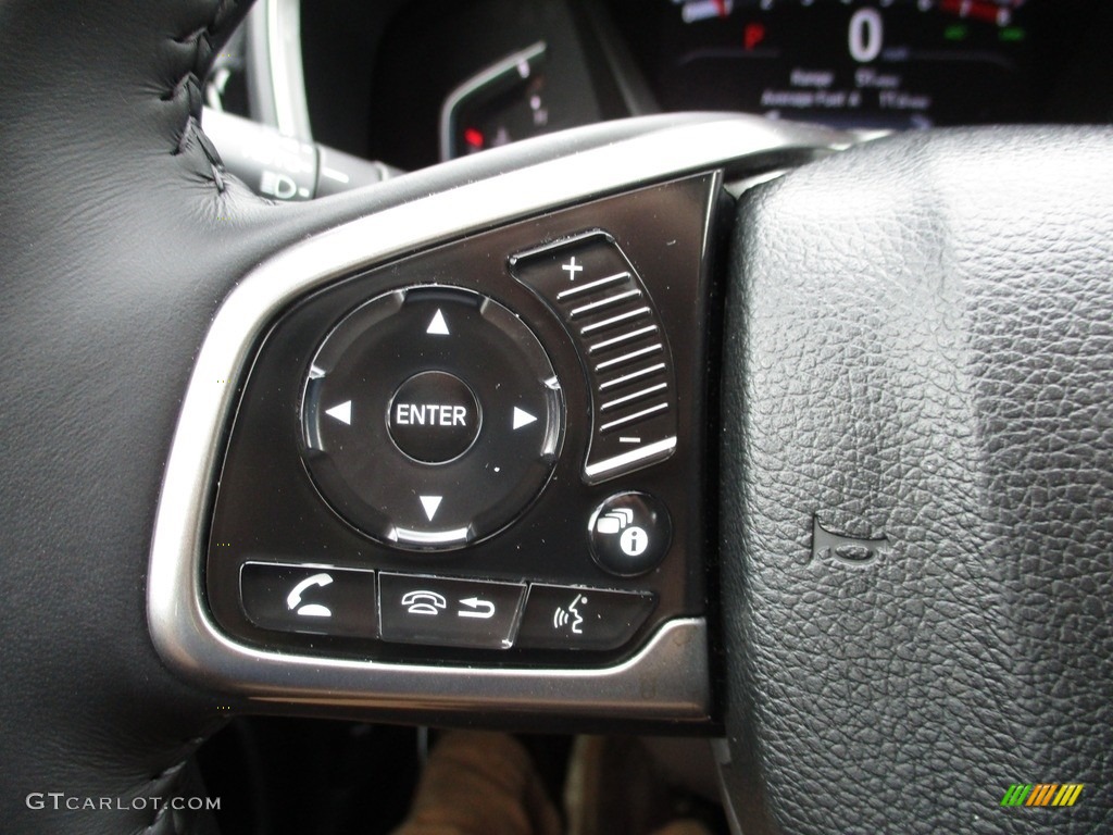 2018 CR-V EX-L AWD - Dark Olive Metallic / Black photo #30