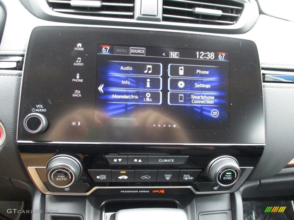 2018 CR-V EX-L AWD - Dark Olive Metallic / Black photo #35