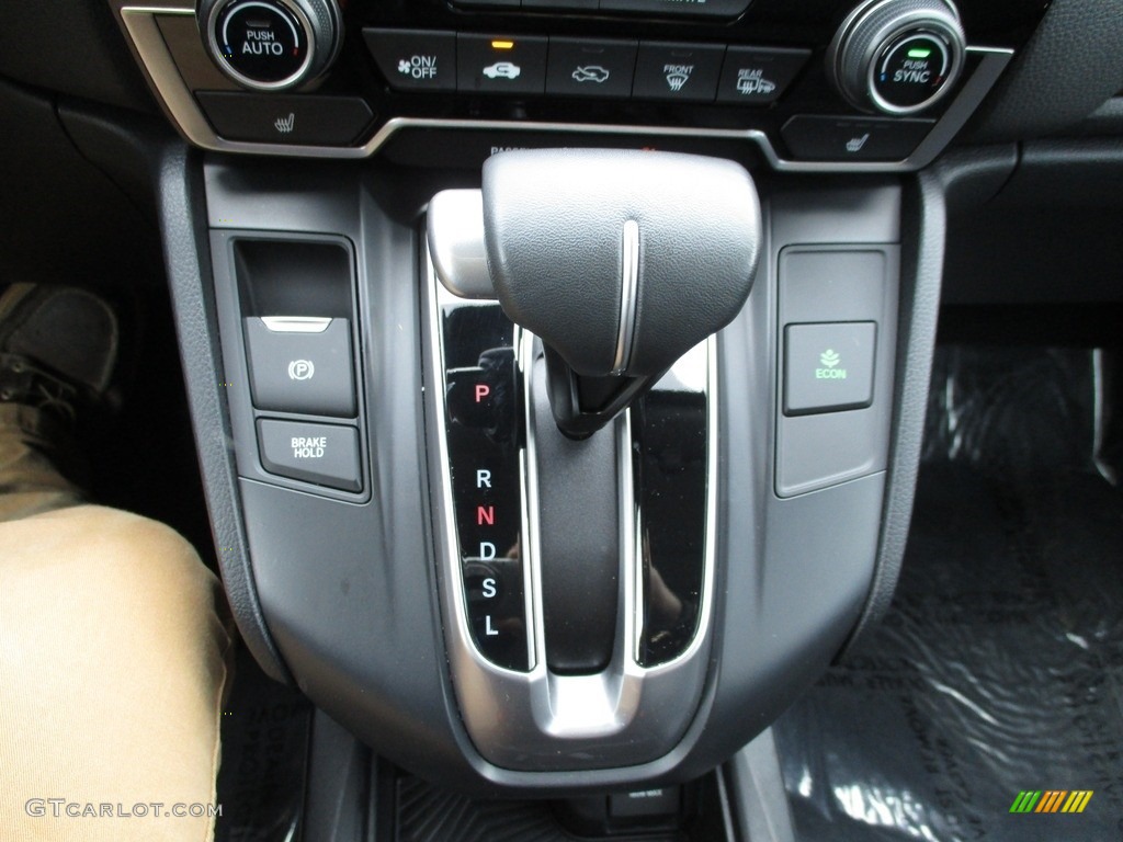 2018 CR-V EX-L AWD - Dark Olive Metallic / Black photo #36