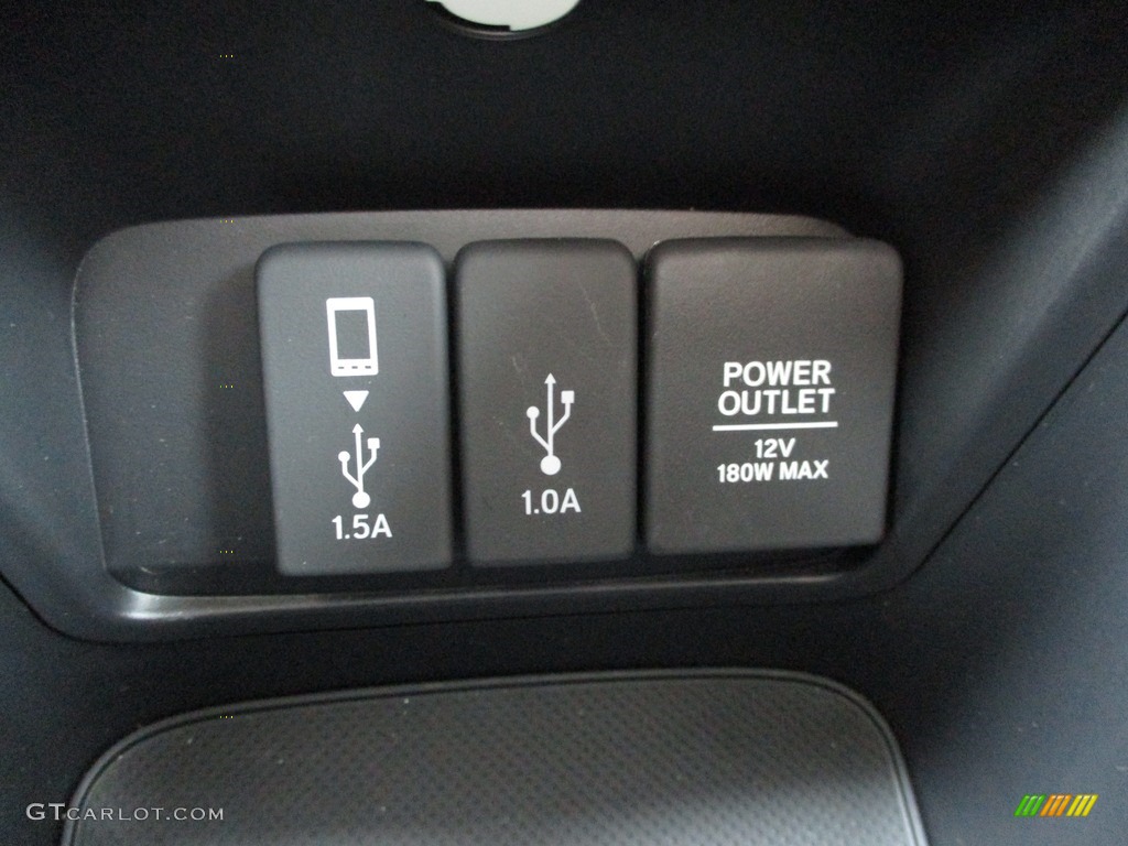 2018 CR-V EX-L AWD - Dark Olive Metallic / Black photo #39