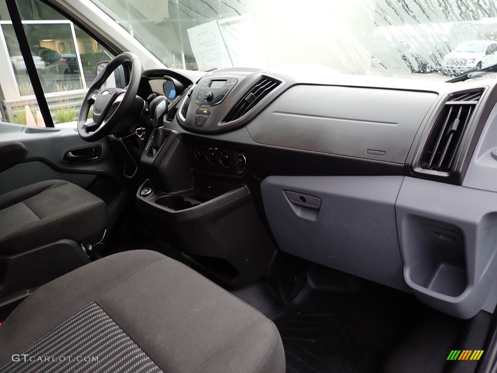 2018 Ford Transit Van 250 LR Regular Charcoal Black Dashboard Photo #142711448