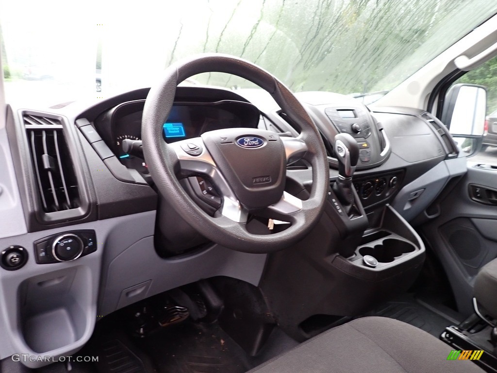 2018 Ford Transit Van 250 LR Regular Charcoal Black Dashboard Photo #142711592