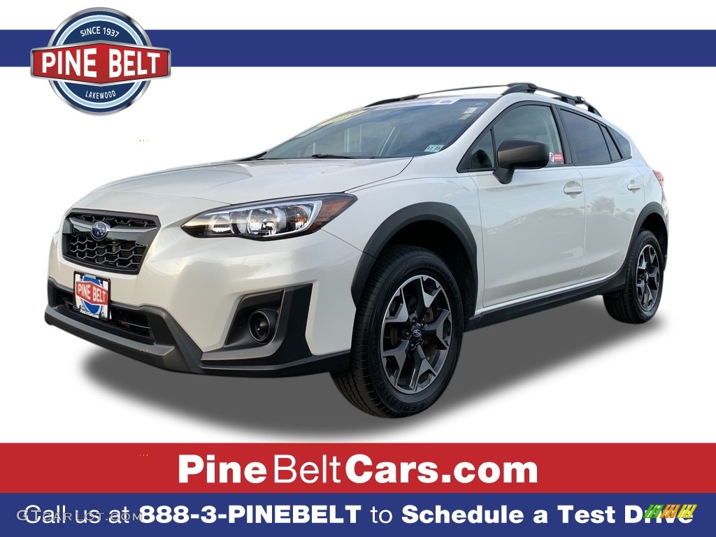 2019 Crosstrek 2.0i - Crystal White Pearl / Gray photo #1